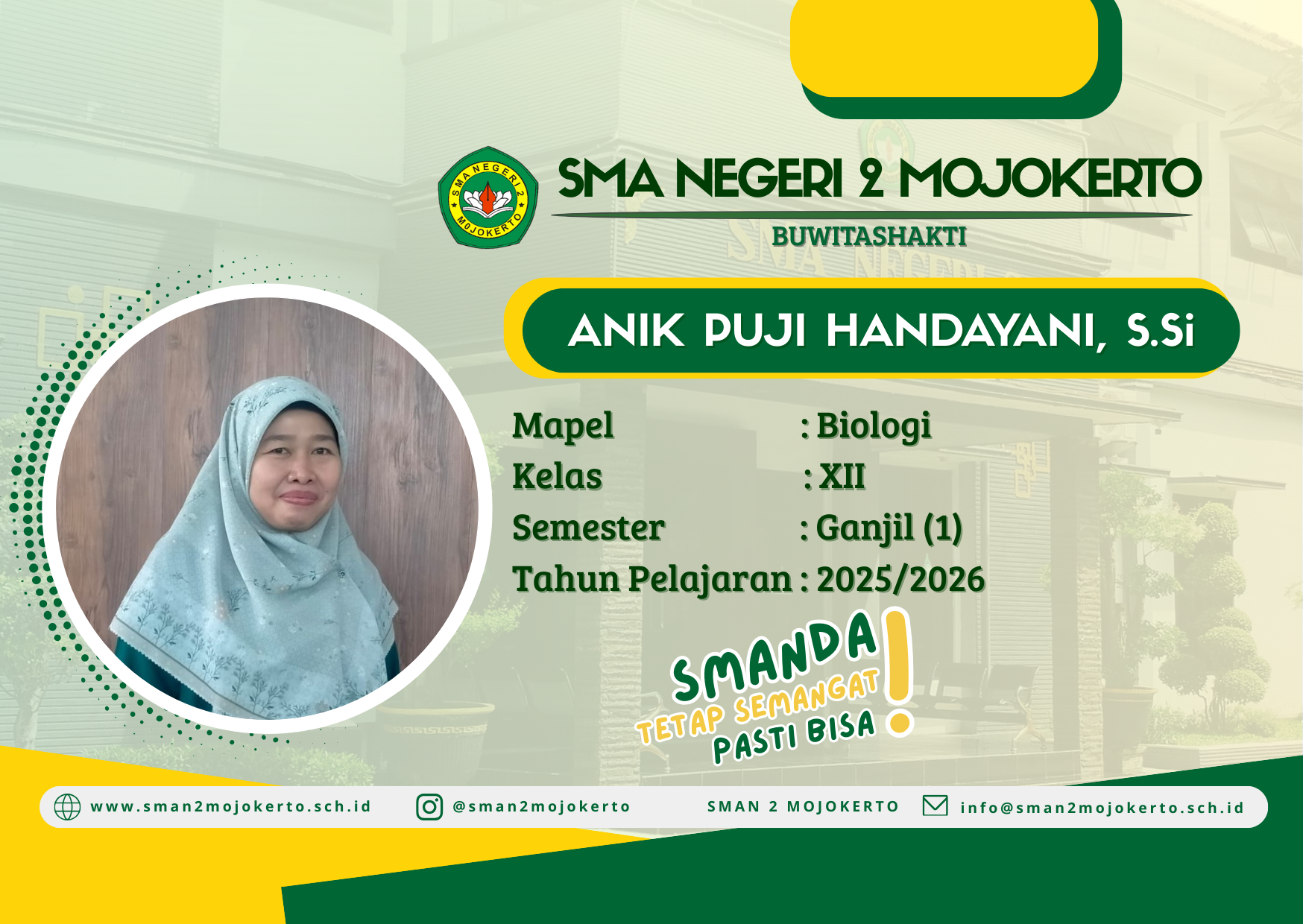 BIOLOGI XII SEMESTER 1