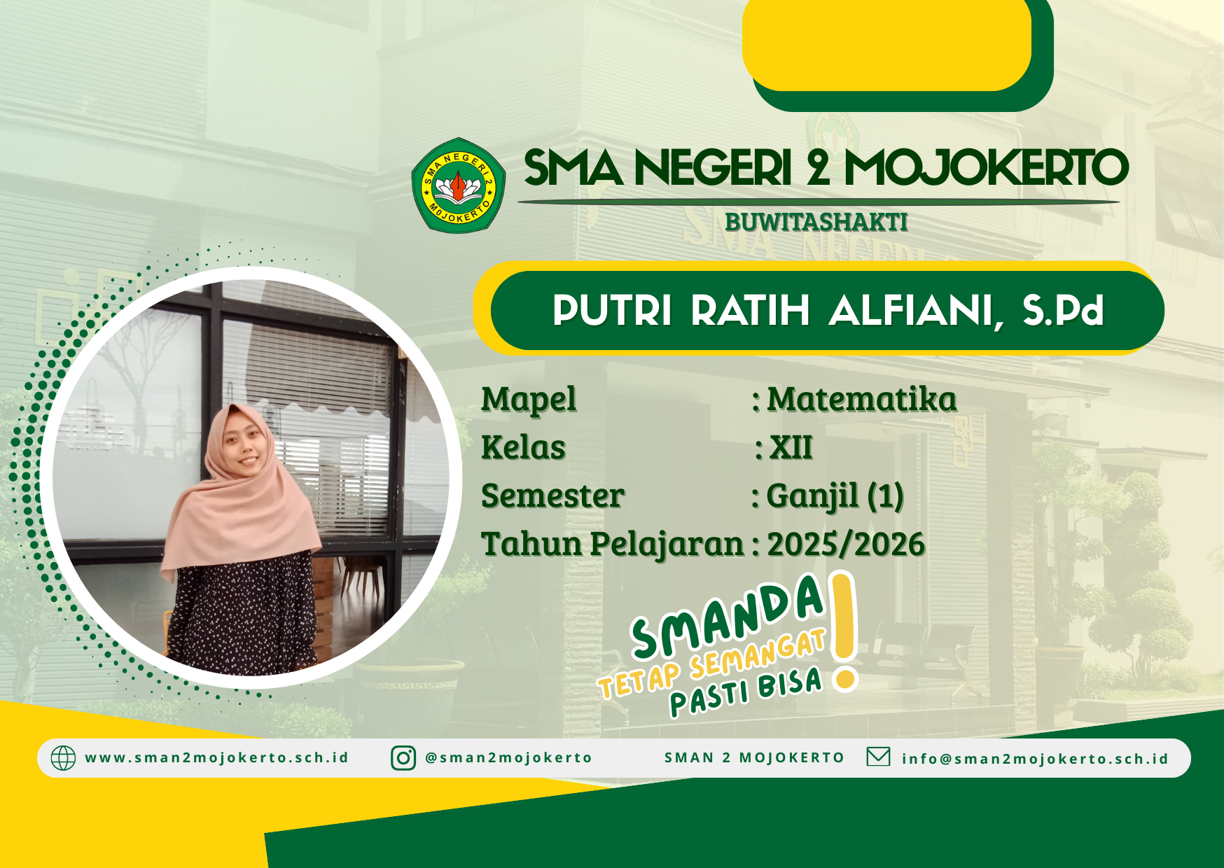 MATEMATIKA KELAS XII SEMESTER GANJIL