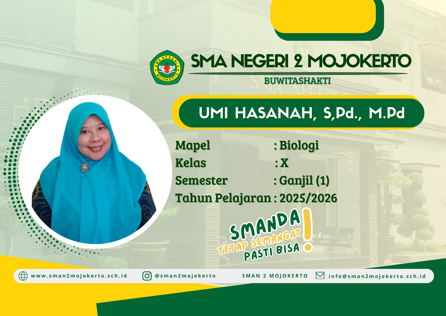 BIOLOGI X SEMESTER 1
