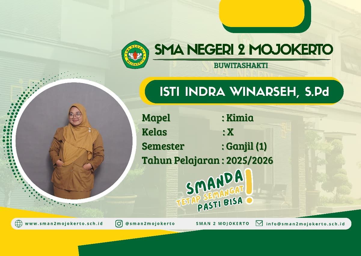 KIMIA X SEMESTER 1
