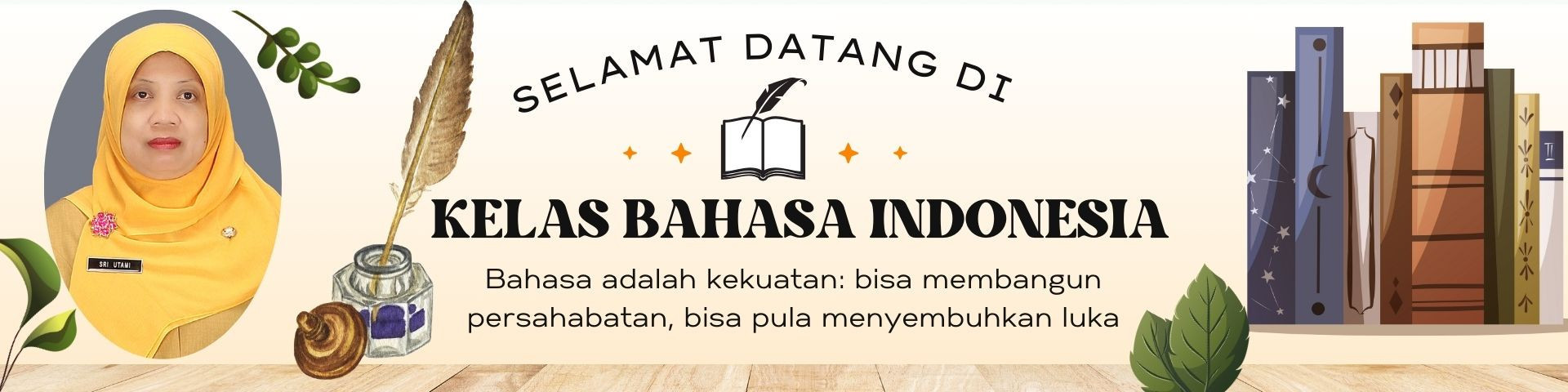 “Bahasa Indonesia mengajarkan kita bukan hanya berbicara, tetapi juga mendengarkan dengan hati.”