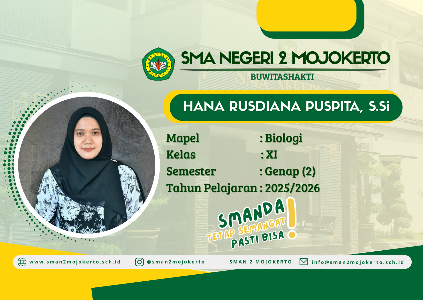 BIOLOGI XI SEMESTER GENAP